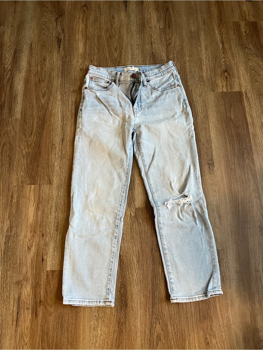 GUC MADEWELL Mid-Rise Classic Straight Jeans - 27